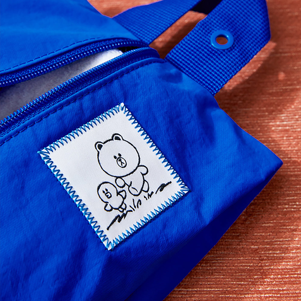 ポーチ BLUE(FIELD DAY) LINE FRIENDS