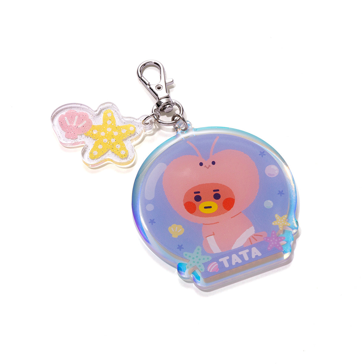 ベビー 海の生物2アクリルキーチェーン(Little Friends) TATA