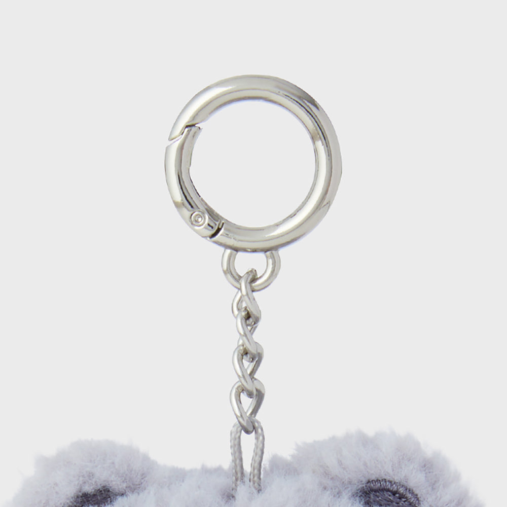 バッグチャームぬいぐるみ(GRAY) ブラウン