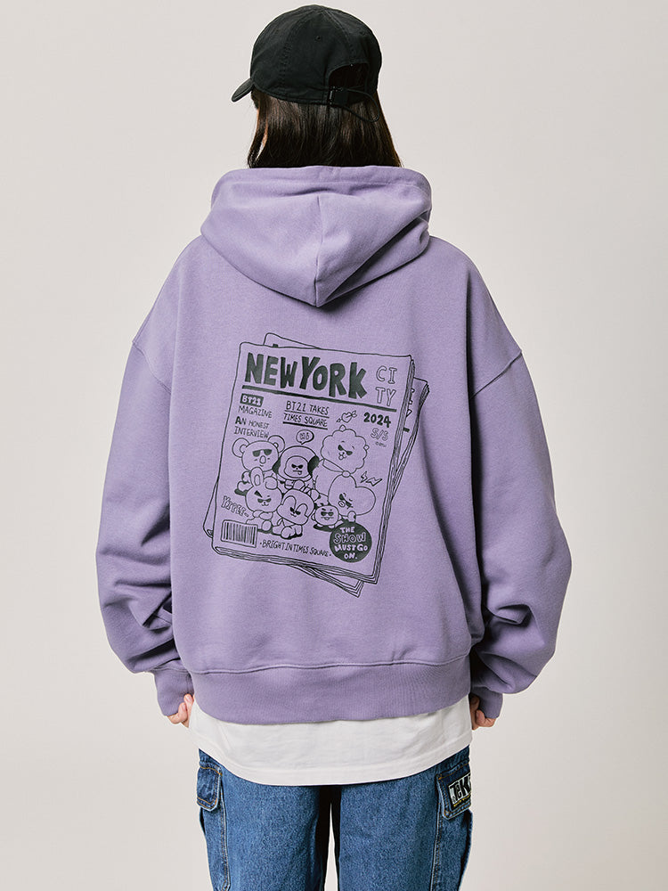 NEW YORK パーカー(CITY-EDITION) BT21