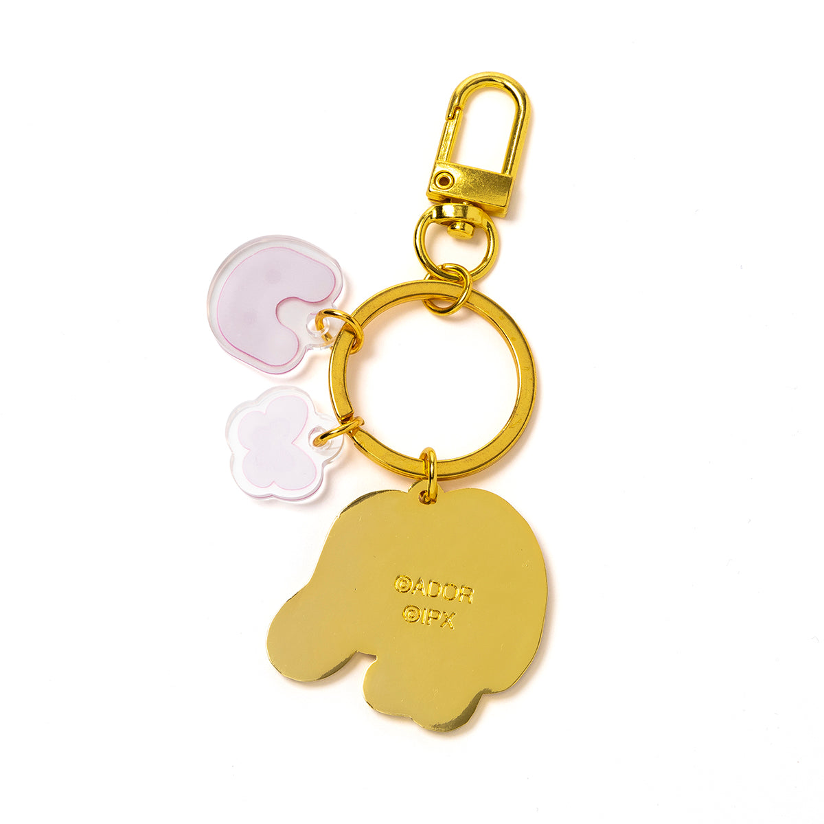 bunini メタルキーチェーン(PINK)