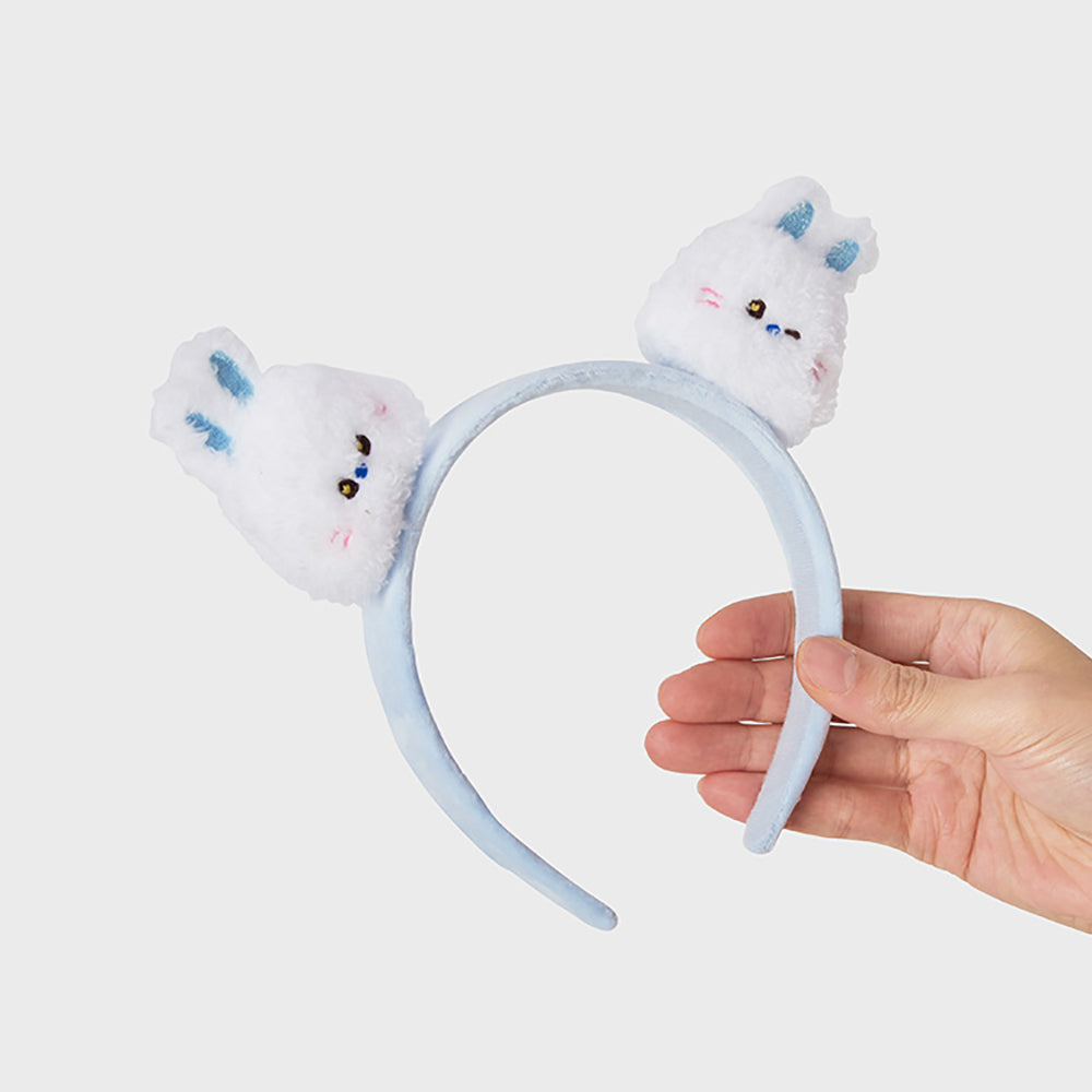 bunini ぬいぐるみヘアバンド (WHITE)