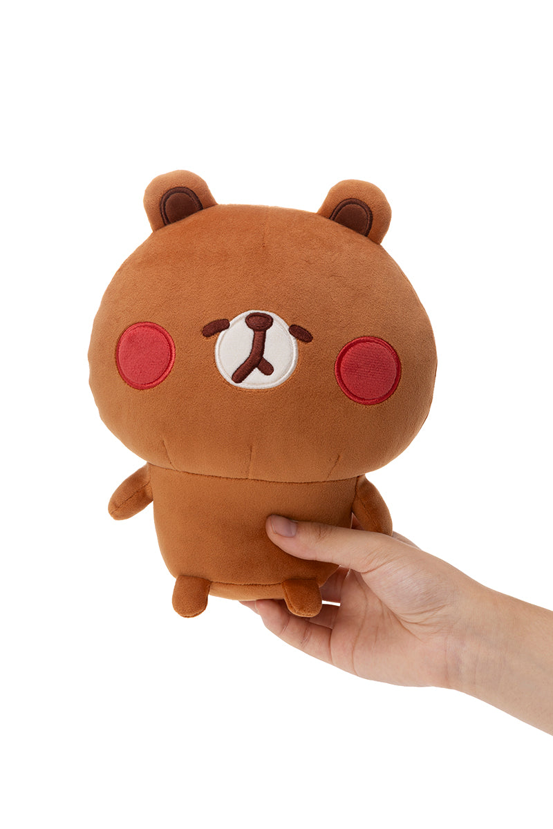 LINE　ライン　brown　ブラウン　connie　コニー　ぬいぐるみ　タオル BROWN バースデー記念」LINE FRIENDS | カナヘイ ぬいぐるみ