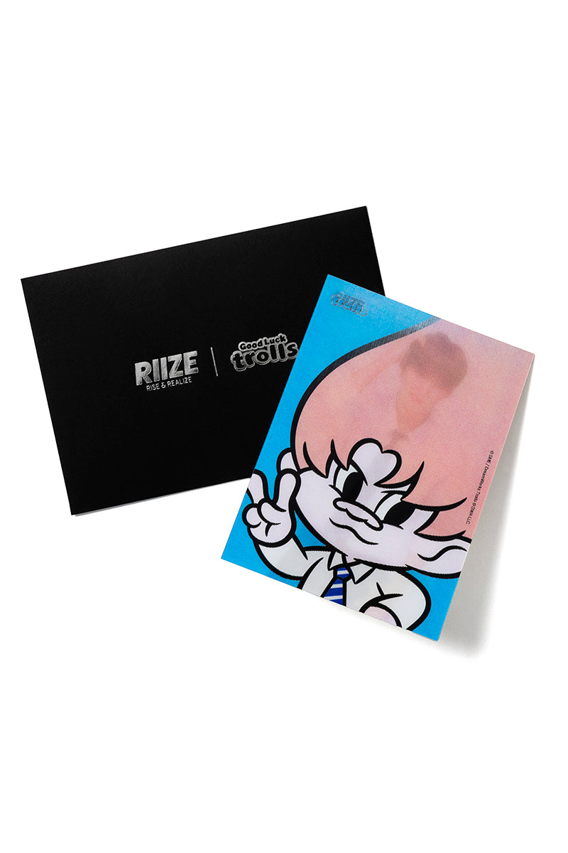 [RIIZE X Good Luck Trolls] 3D LENTICURAL CARD (EUNSEOK)