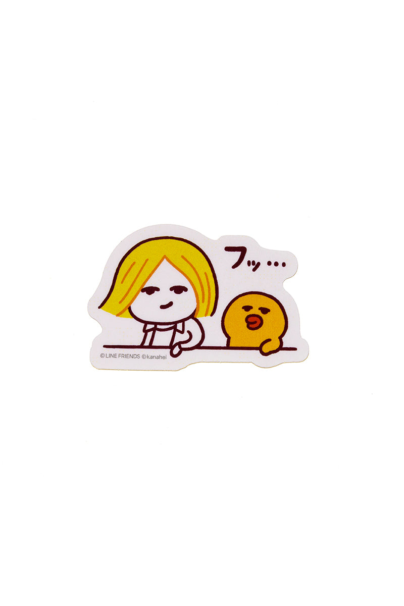 「BROWN バースデー記念」LINE FRIENDS | カナヘイ ステッカー フッ