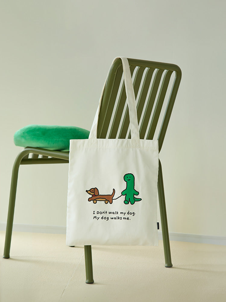 エコバッグ ホワイト(RUNAWAY) ブラキオ