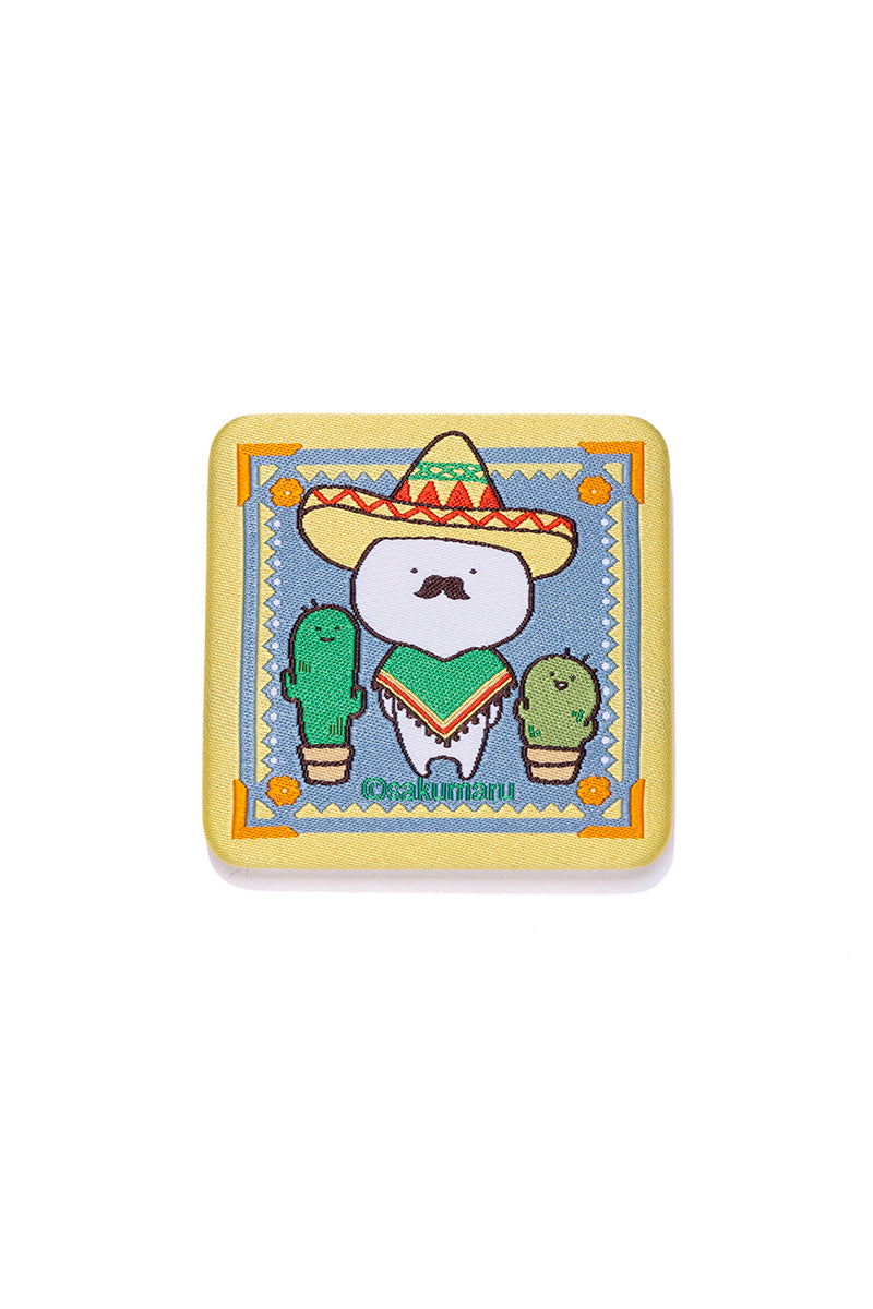 ランダム刺繍バッチ(メキシカン) うさまる