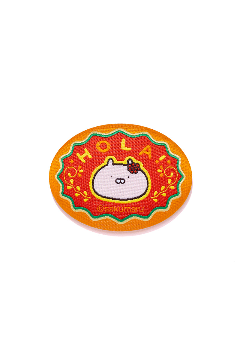 ランダム刺繍バッチ(メキシカン) うさまる