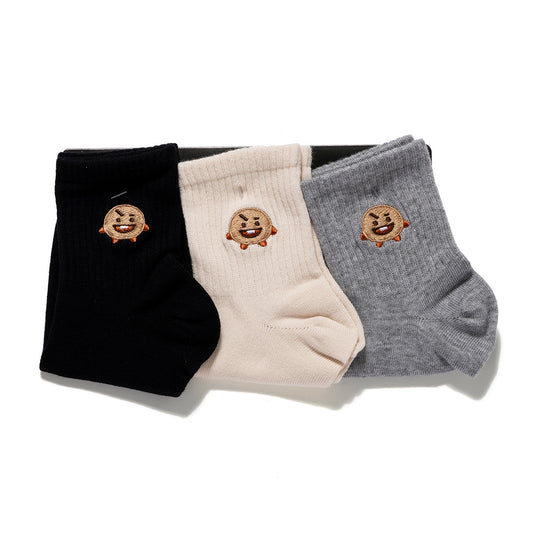 くるぶしソックス 3足セット SHOOKY