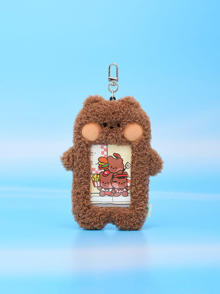 minini ふわもこカードホルダーキーリング(minini world) ブニニ