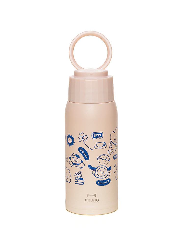 【数量限定予約販売】BRUNO ハンドル付き軽量ステンレスボトル medium BT21