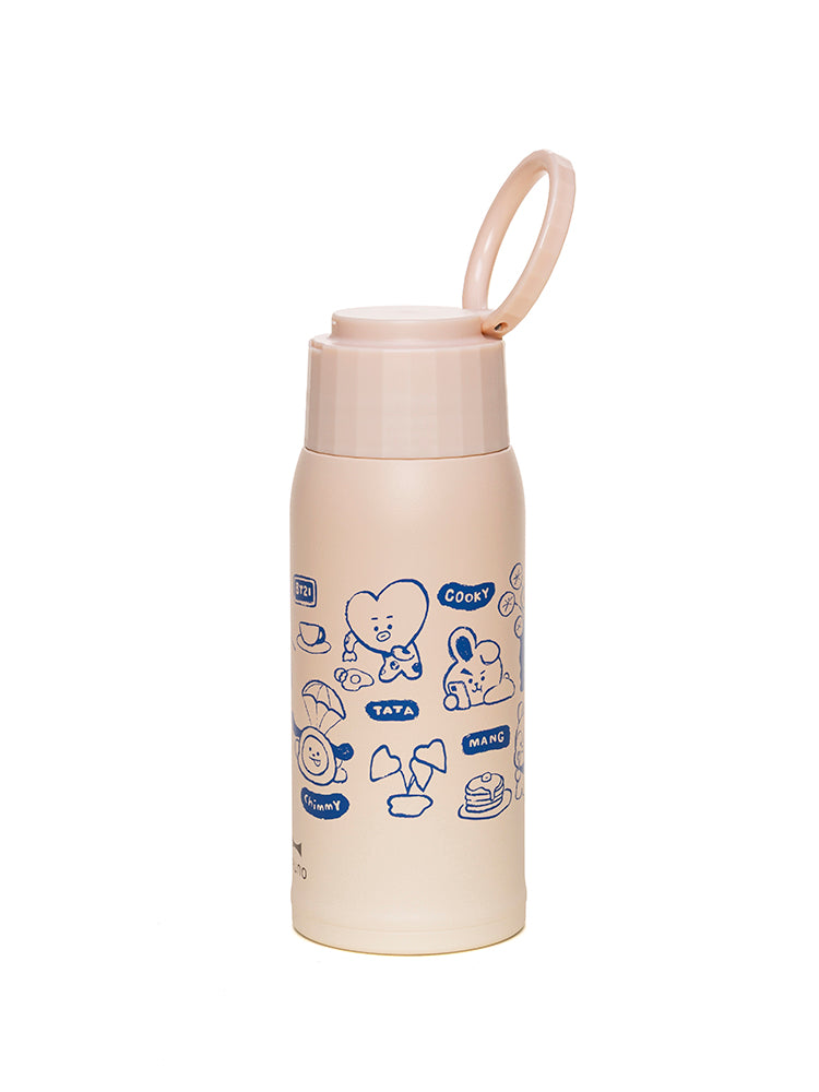 【数量限定予約販売】BRUNO ハンドル付き軽量ステンレスボトル medium BT21