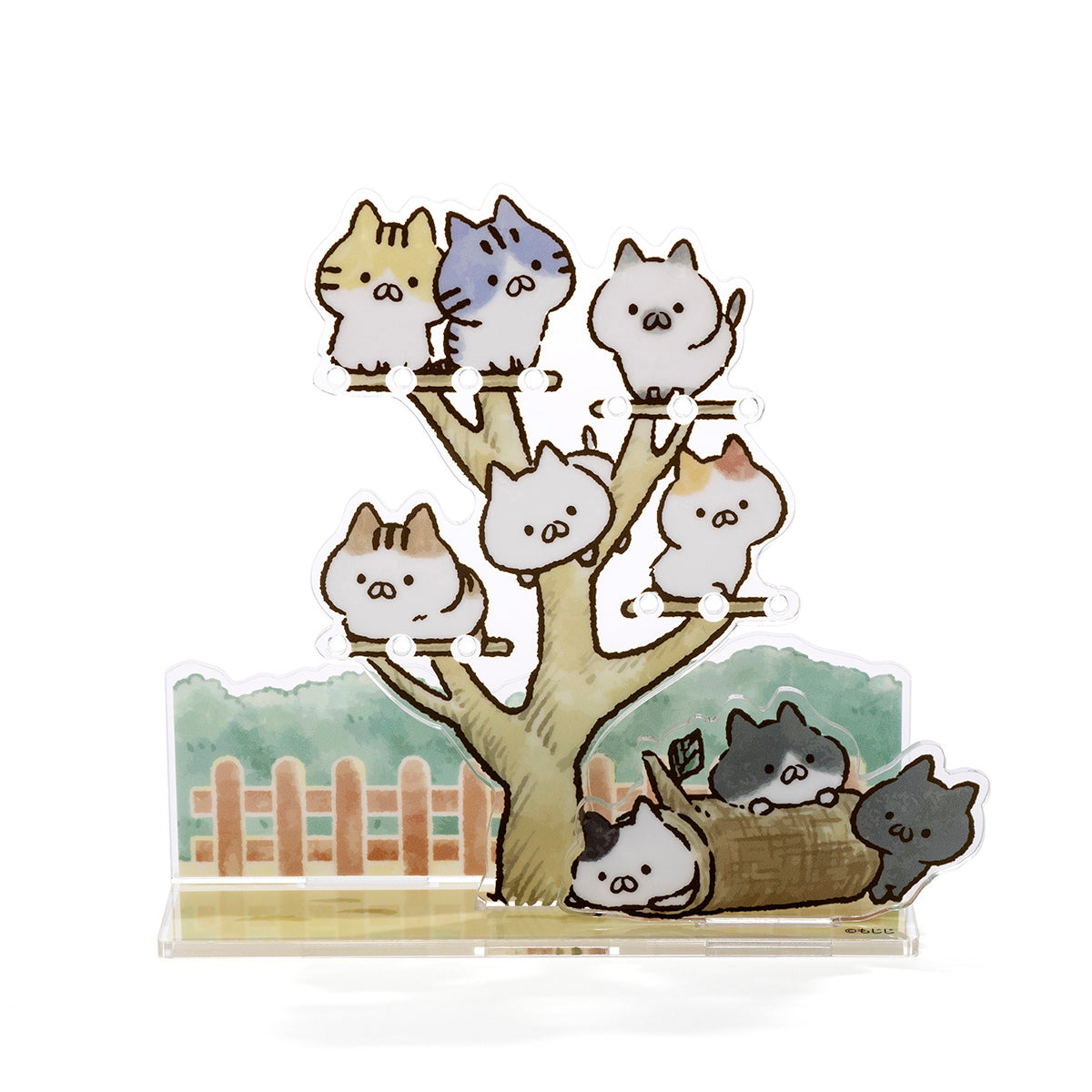 アクセサリースタンド(ねこのしゅうかいじょ) ねこぺん日和