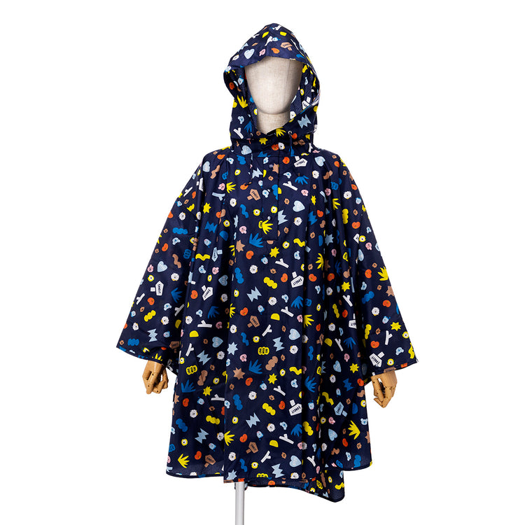 ポンチョ(ネイビー) BT21