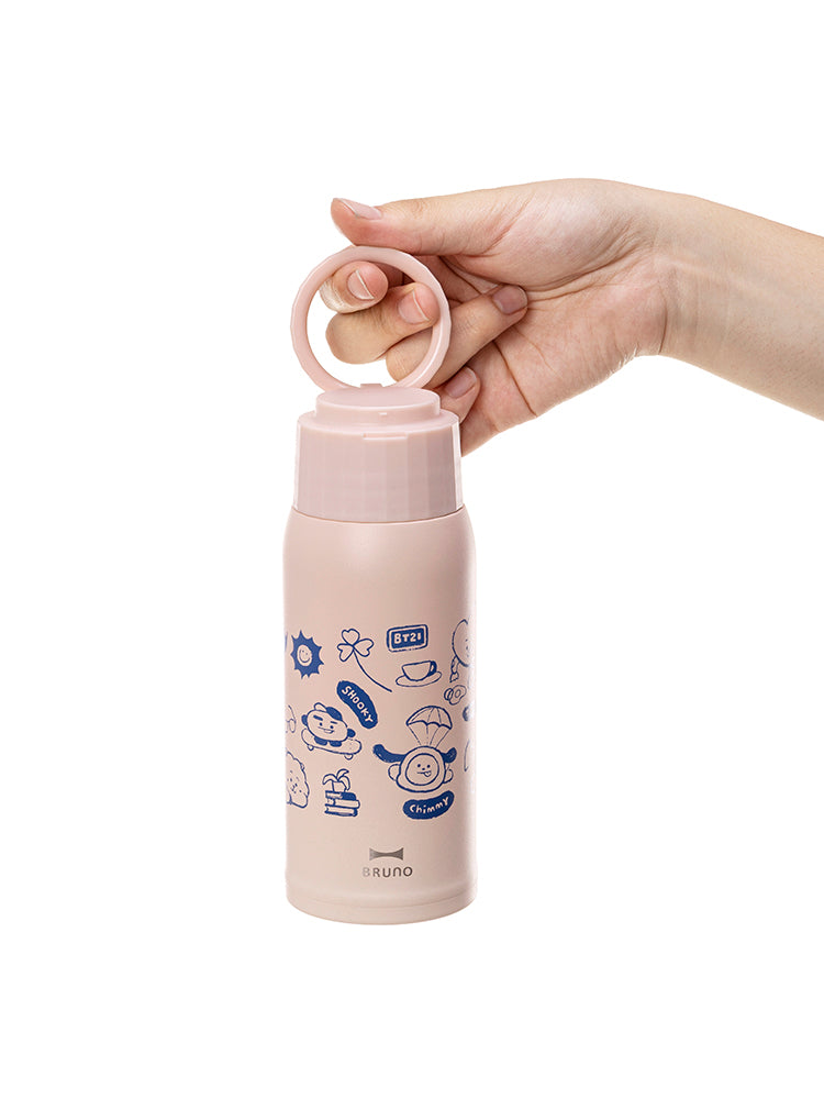 数量限定予約販売】BRUNO ハンドル付き軽量ステンレスボトル medium