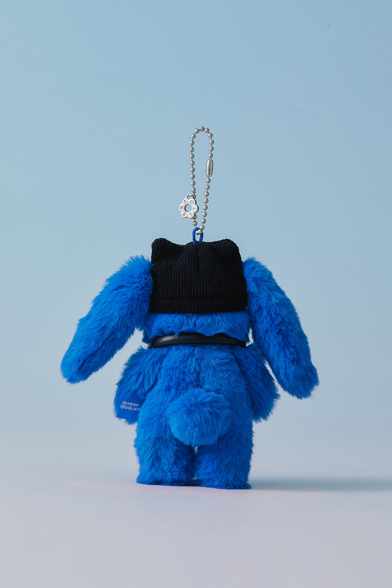 NJ X COLLER バニーぬいぐるみキーリング(TIDE BLUE)
