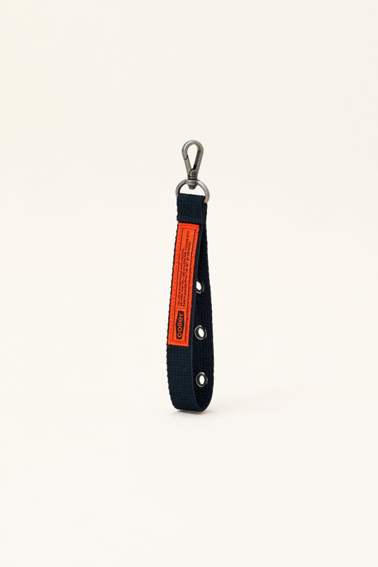 COLLER キャンバス 4穴ストラップキーリング ミッドナイトネイビー