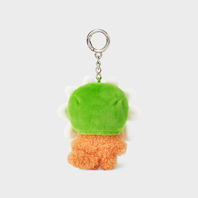 mini minini フラワーキーリング チチニ