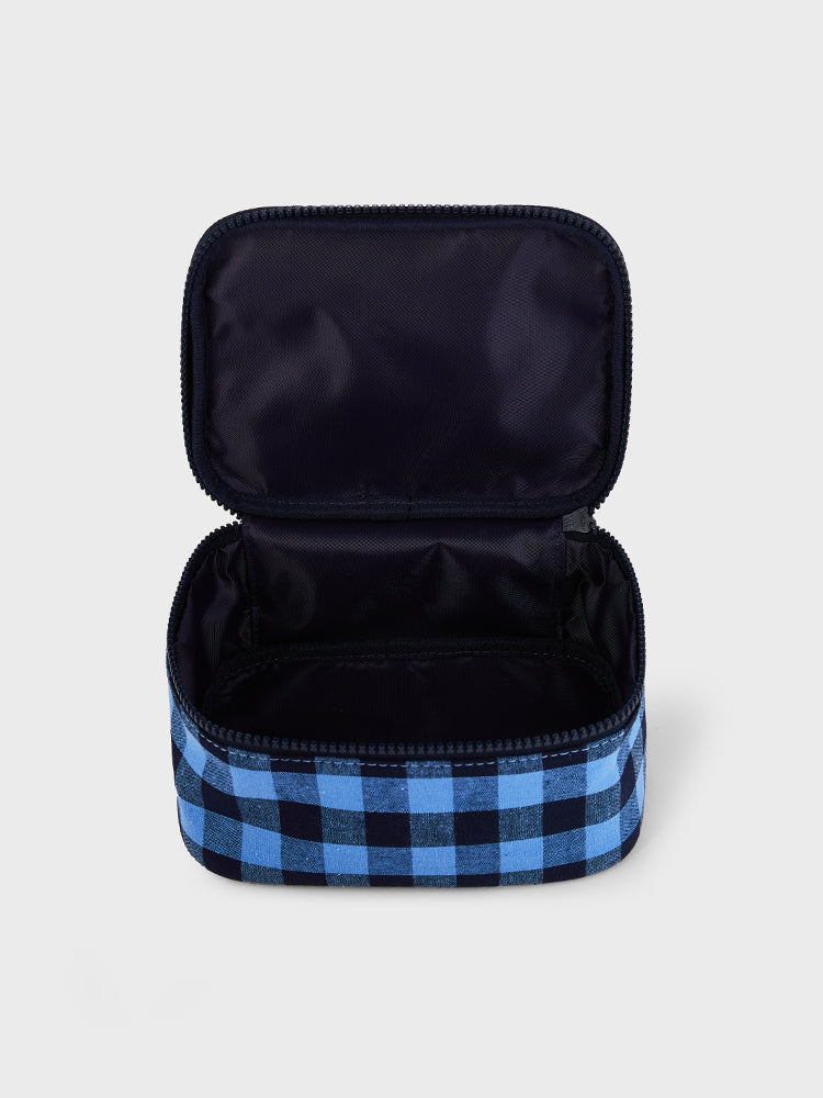 minini ベーシック チェックポーチ KOYA