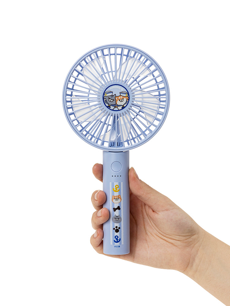 【数量限定予約販売】スタンド付きハンディファン ボンレス犬とボンレス猫