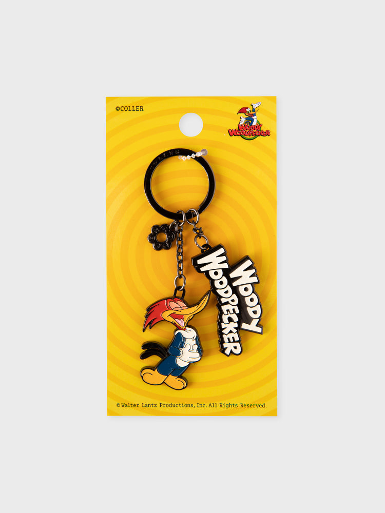 COLLER x UNIVERSAL メタルキーリング ウッディー・ウッドペッカー