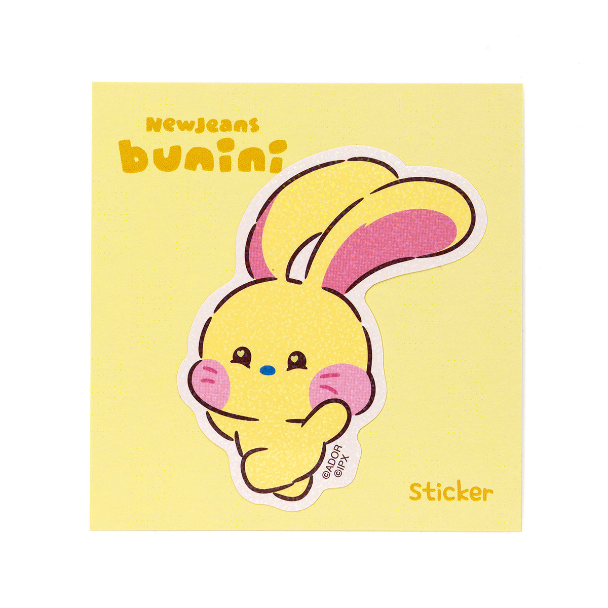 bunini ステッカー SKIP(YELLOW)