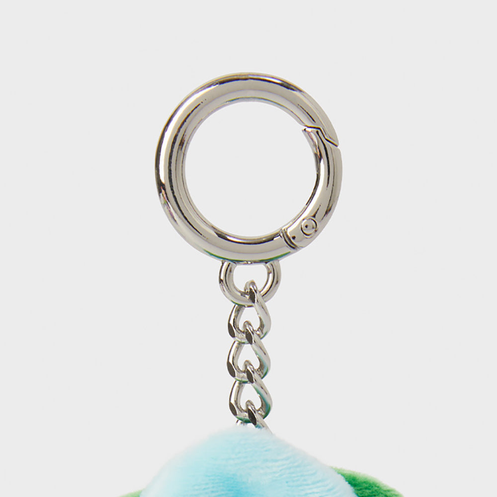 mini minini フラワーキーリング ニャギ