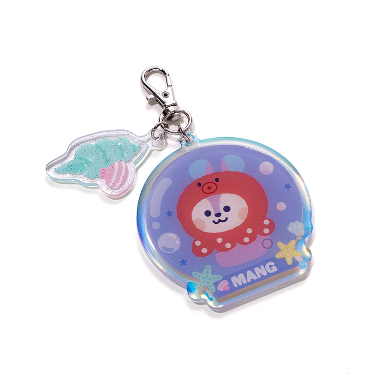 ベビー 海の生物2アクリルキーチェーン(Little Friends) MANG