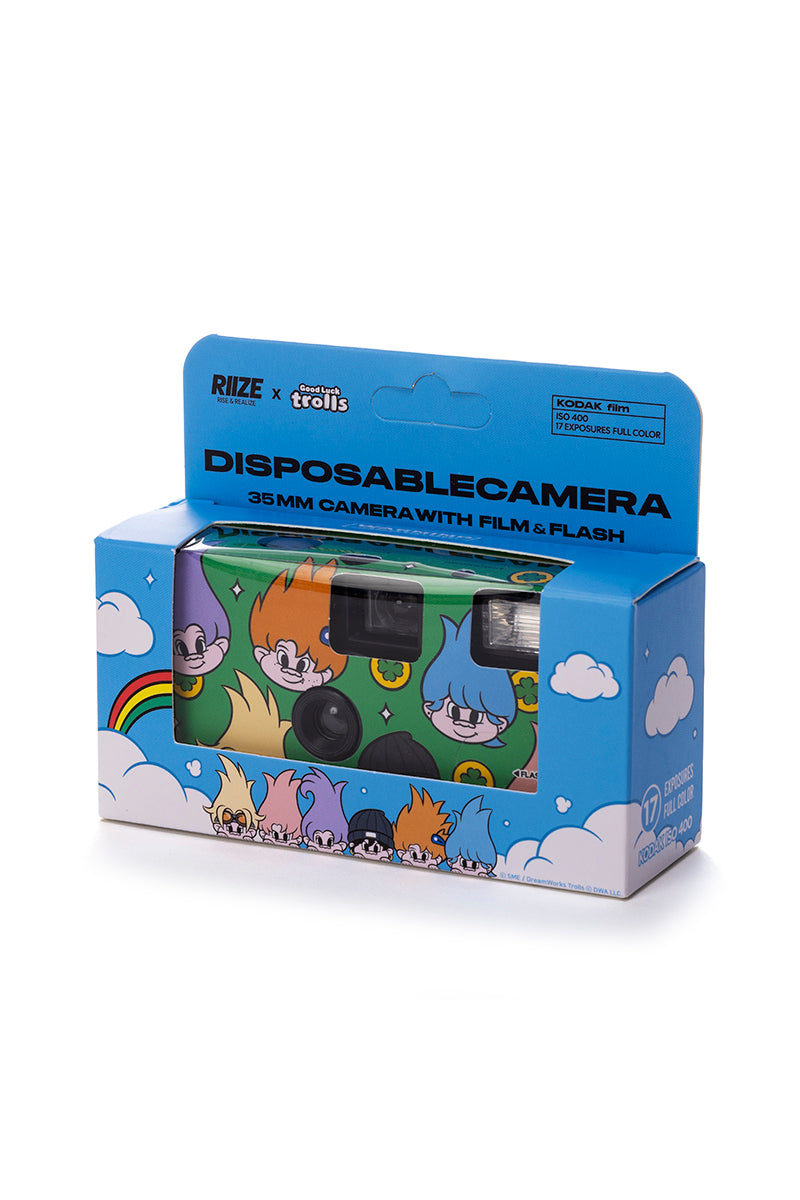 [RIIZE X Good Luck Trolls] DISPOSABLE CAMERA (GREEN)