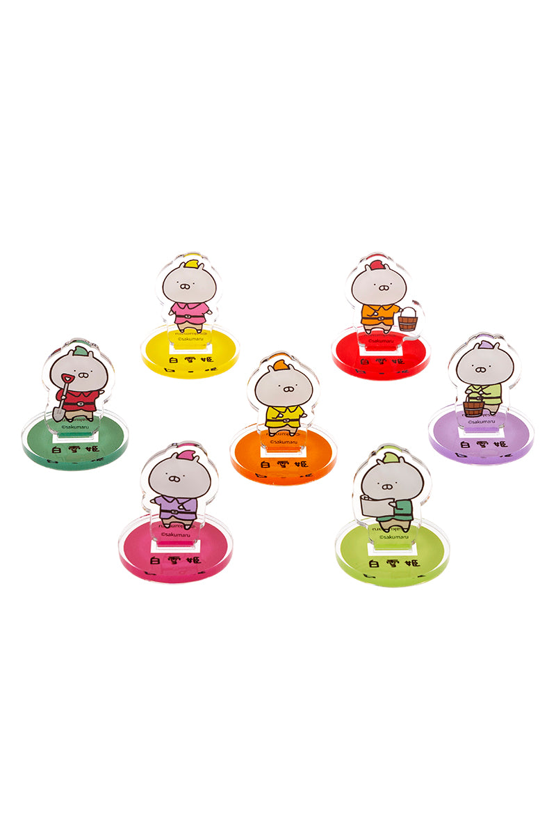 白雪姫 7人の小人 ランダムアクリルスタンド(むかしばなし) うさまる