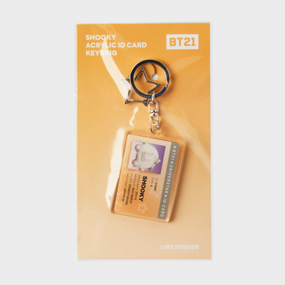 IDカード風アクリルキーリング(Shining) SHOOKY