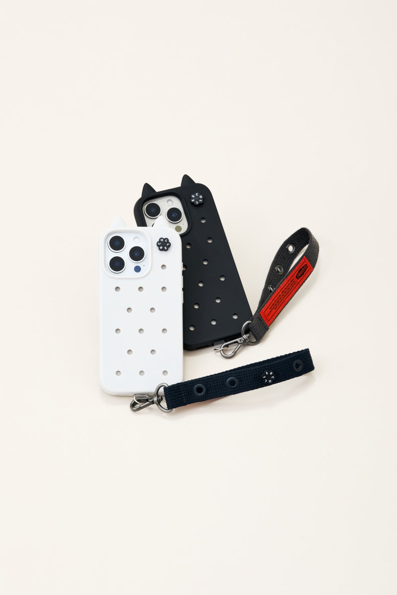 COLLER キャンバス 4穴ストラップキーリング ミッドナイトネイビー