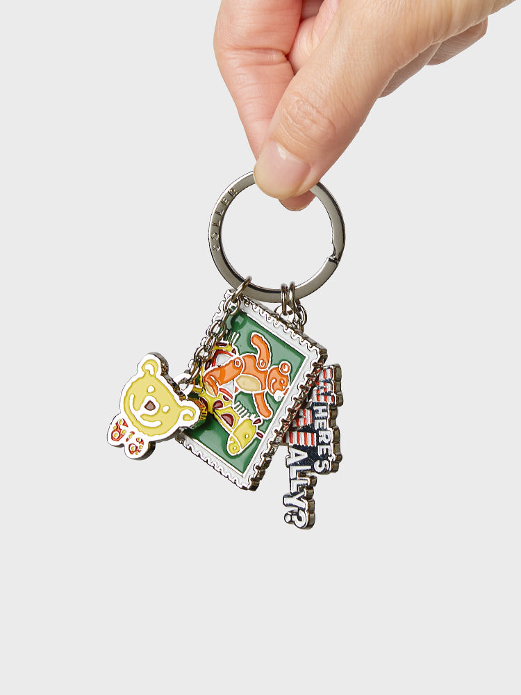 COLLER x UNIVERSAL メタルキーリング ウォーリーをさがせ！