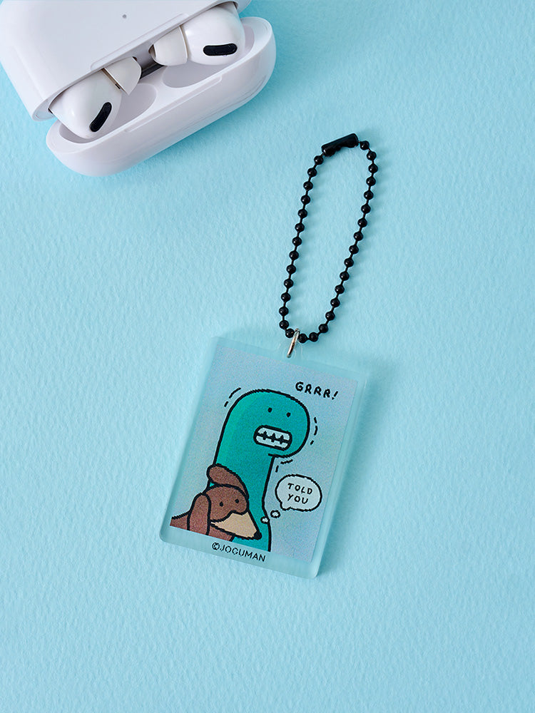 アクリルレンチキュラーキーリング 嚙みます(PARADOX) JOGUMAN