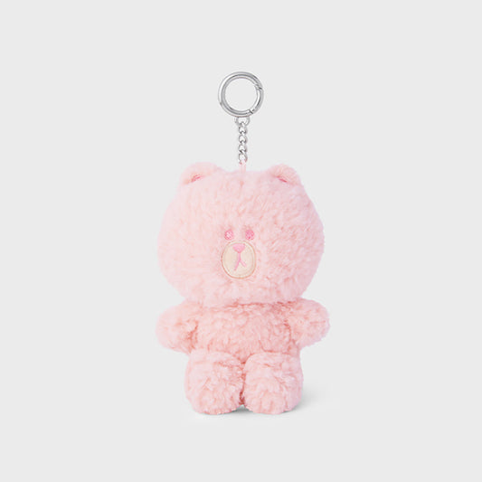バッグチャームぬいぐるみ(PINK) ブラウン