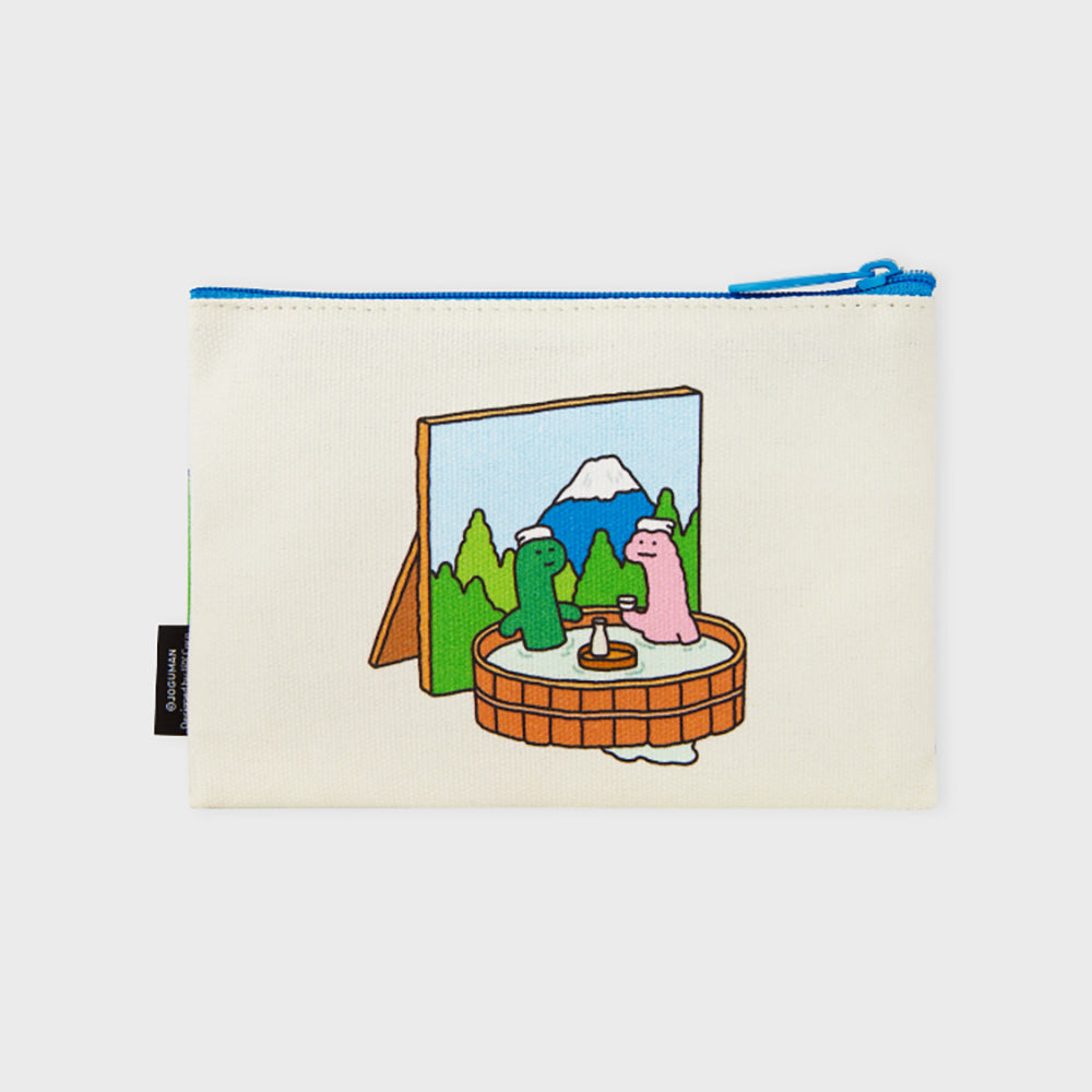 ファブリックポーチ Sサイズ(BLUE) JOGUMAN