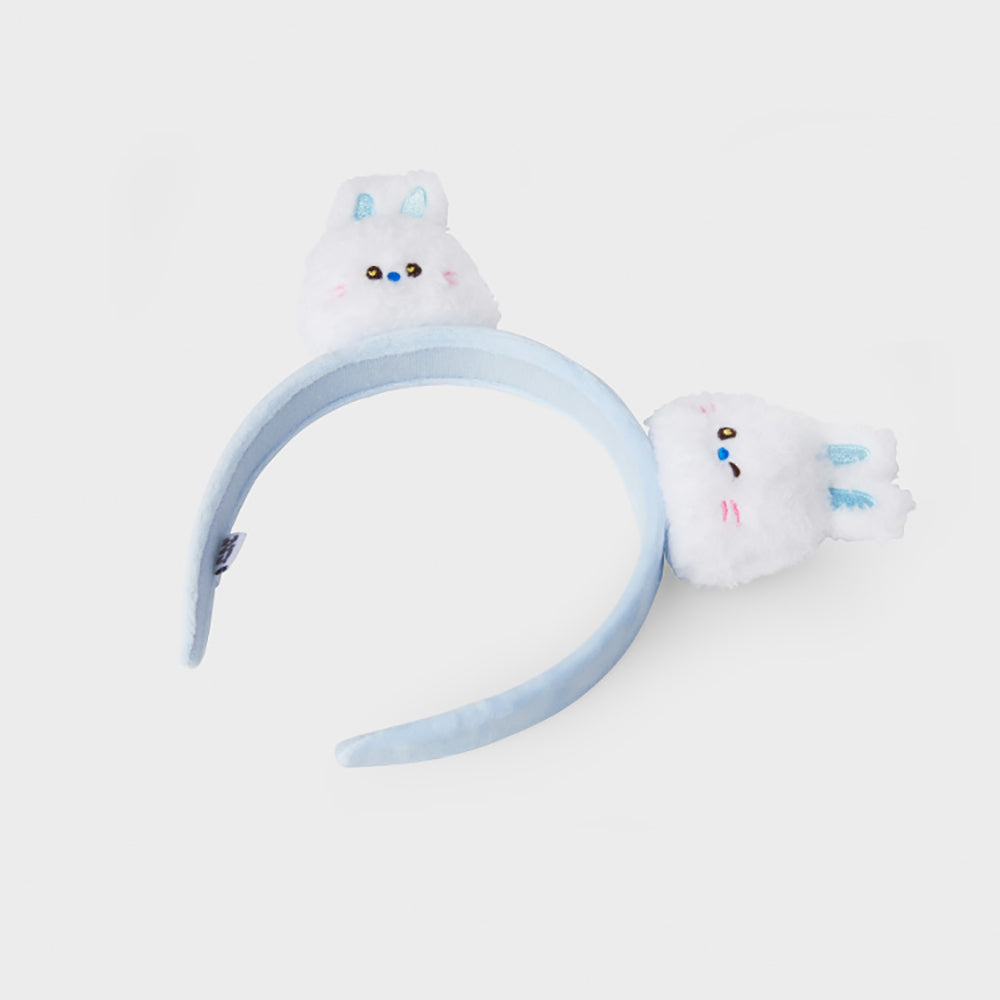 bunini ぬいぐるみヘアバンド (WHITE)