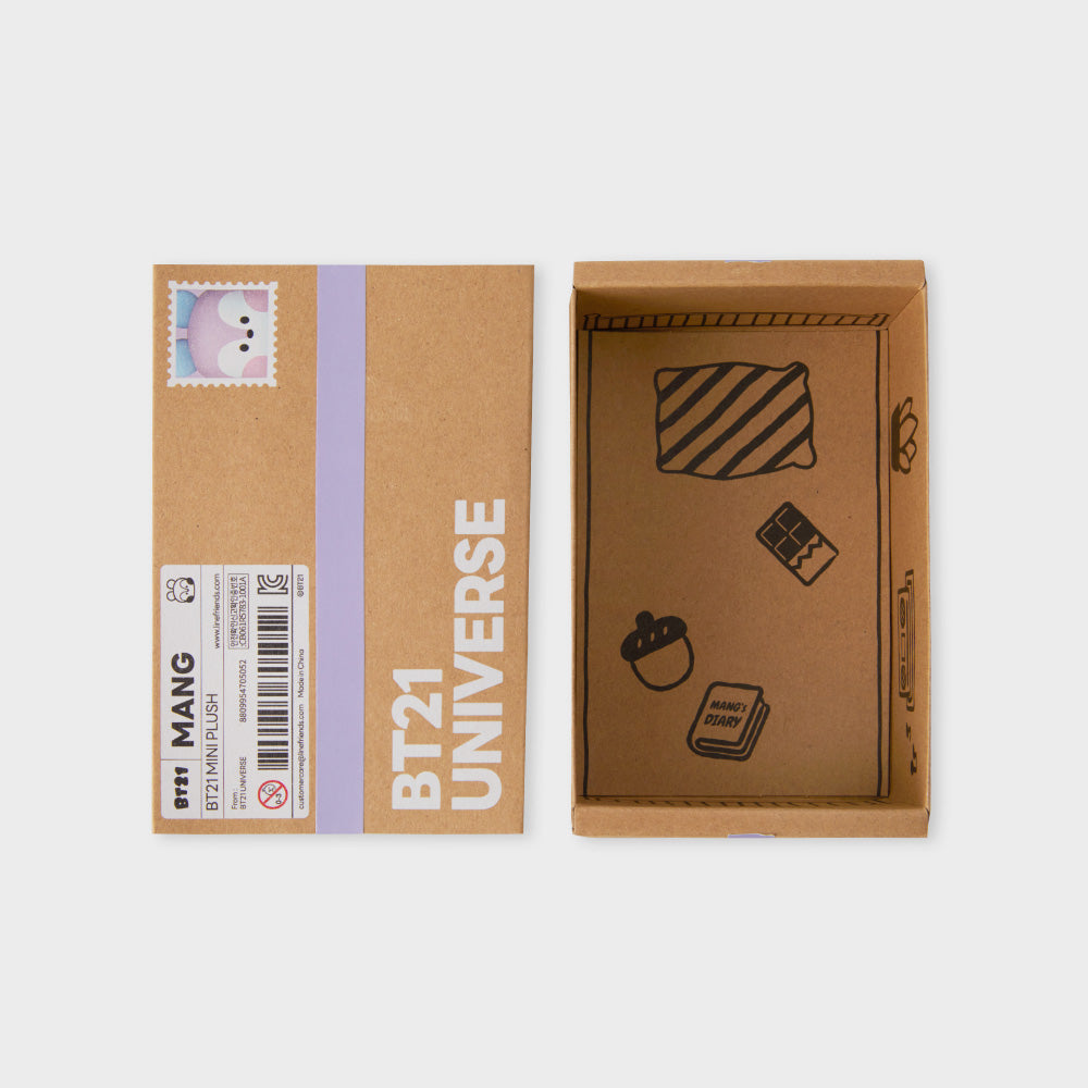 BT21 minini ミニぬいぐるみ MANG(仮面無タイプ)