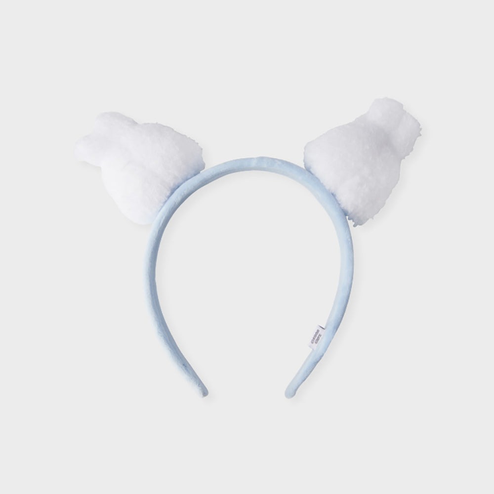 bunini ぬいぐるみヘアバンド (WHITE)