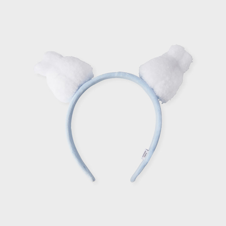 bunini ぬいぐるみヘアバンド (WHITE)