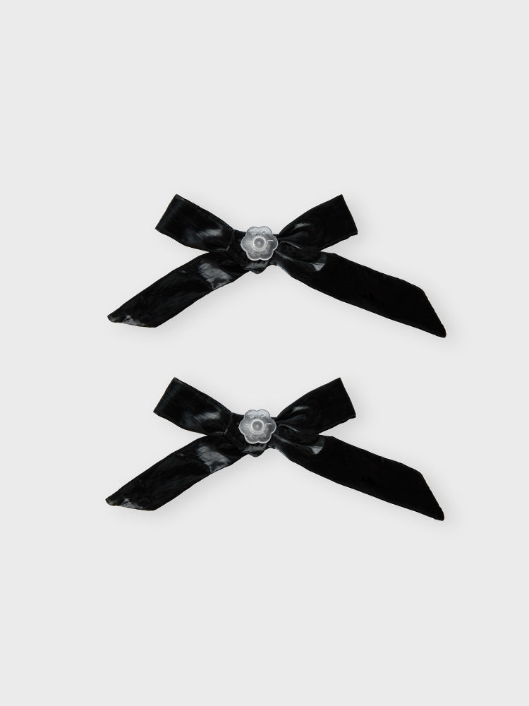 COLLER PADDED リボン スティコン オニキスブラック