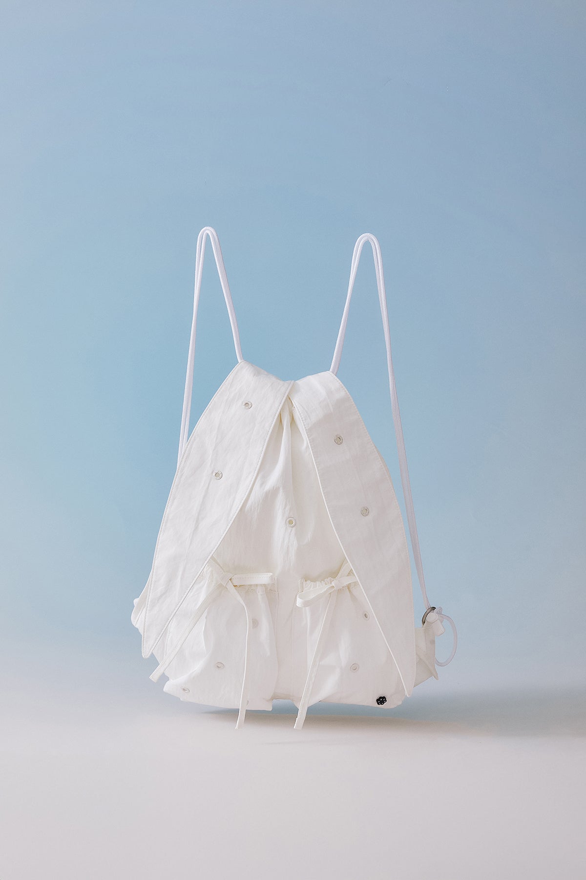 NJ X COLLER ラビットストリングバッグ(SNOW WHITE)