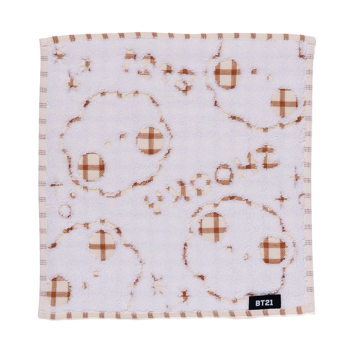 BT21 minini ミニタオル(チェック) SHOOKY