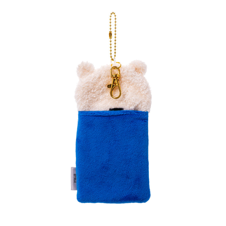 ぬいぐるみ素材カードケース RURU