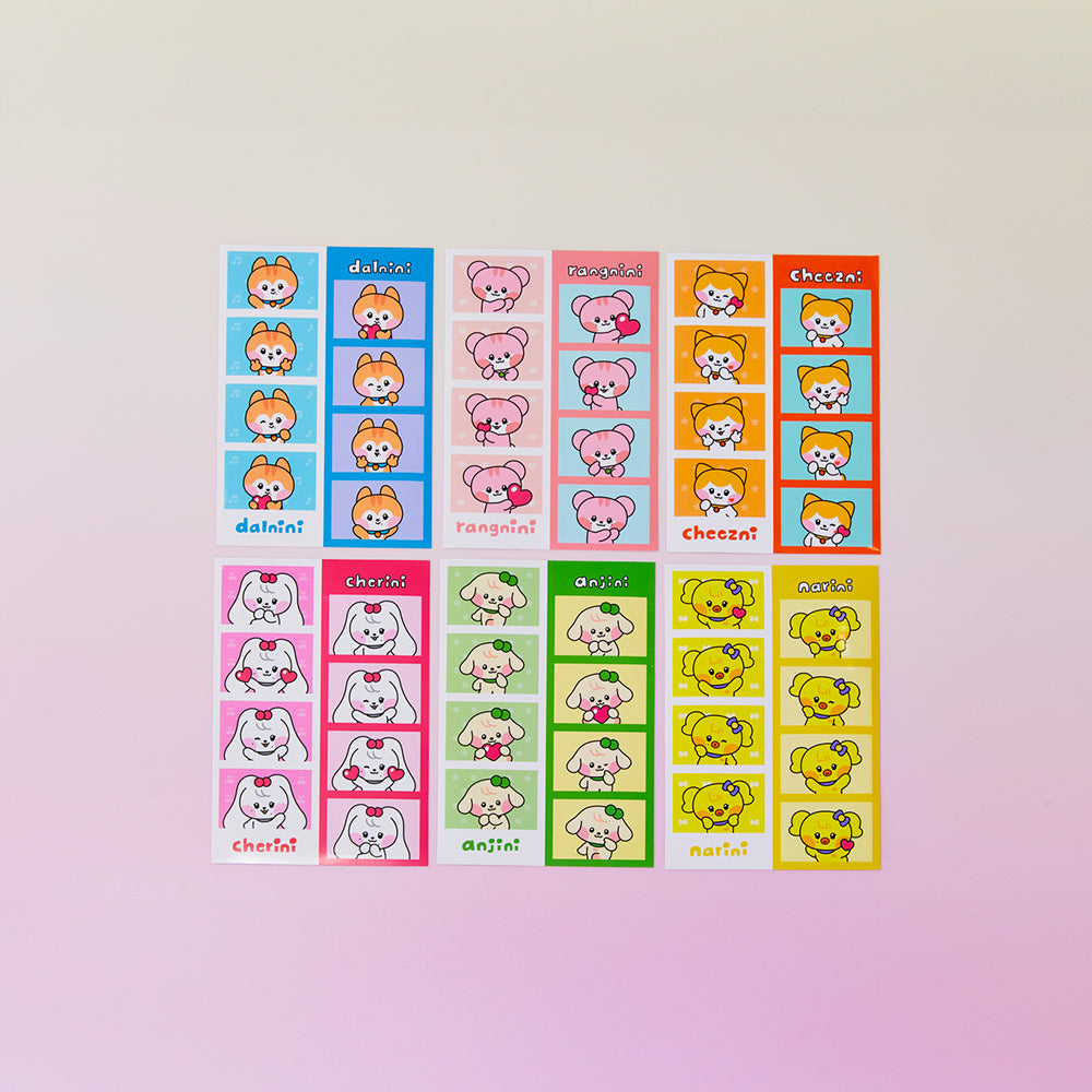 minive minini 4カットステッカー rangnini