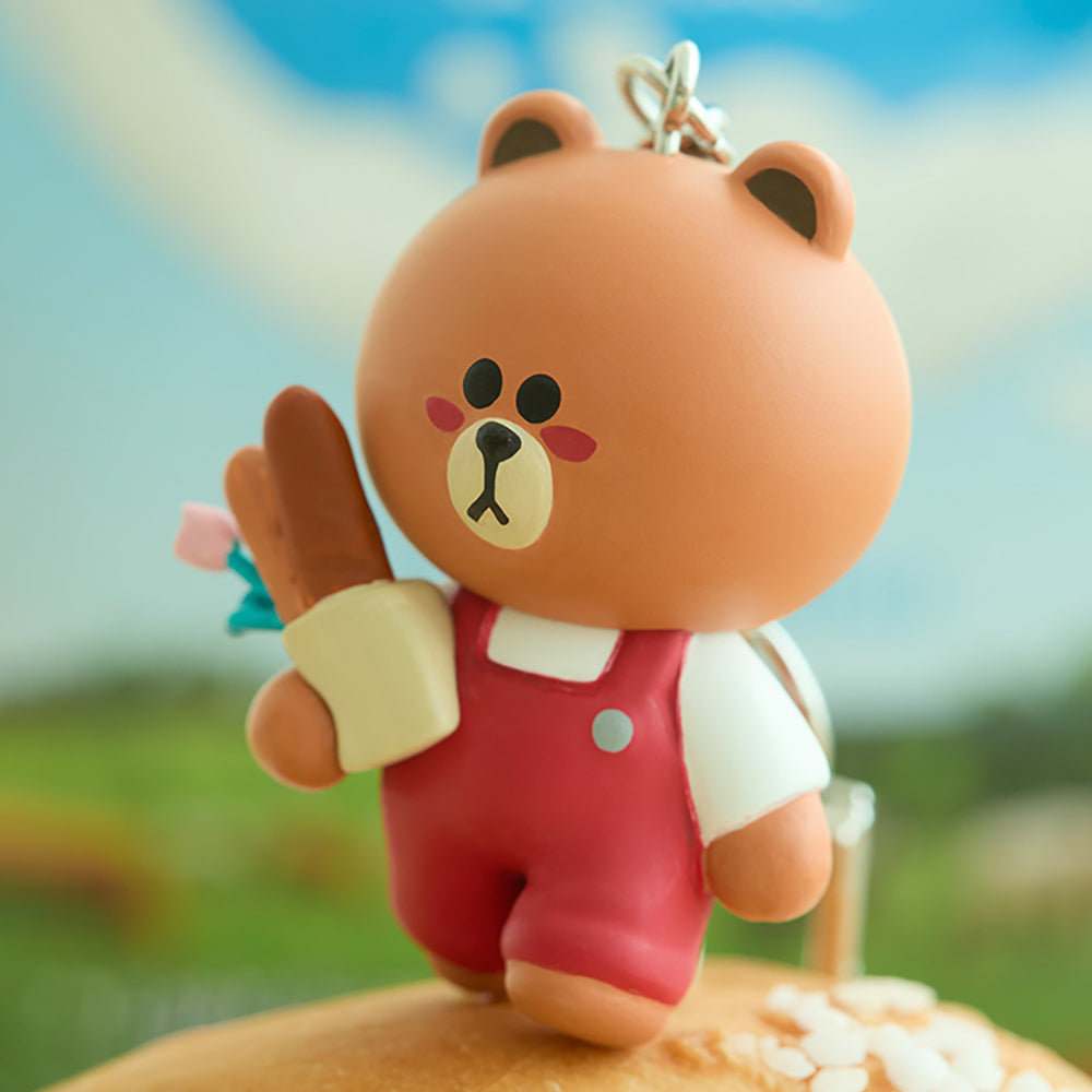 フィギュアキーリング(ORDINARY DAYS) ブラウン