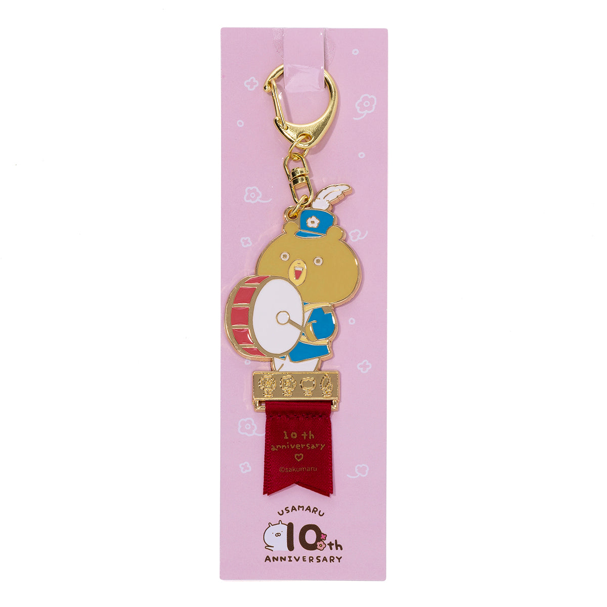 メタルキーホルダー(FLOWER PARADE) くまさん