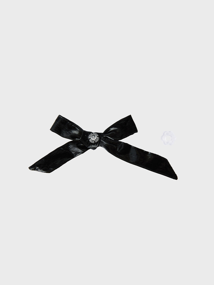 COLLER PADDED リボン スティコン オニキスブラック