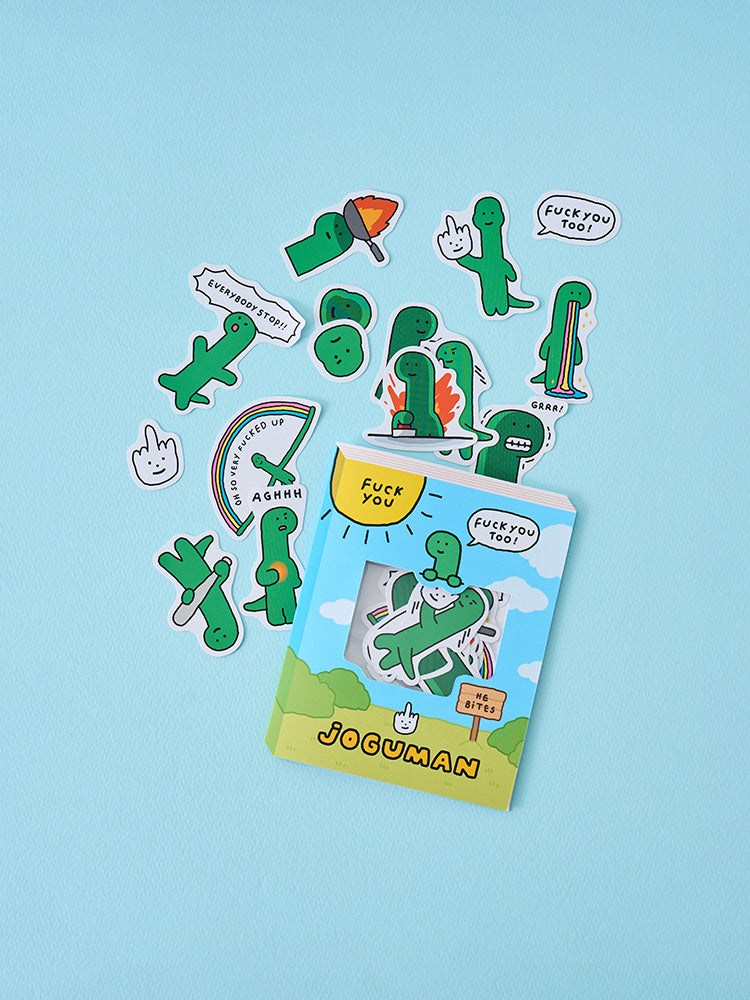 デコステッカーパック 怒る(PARADOX) JOGUMAN