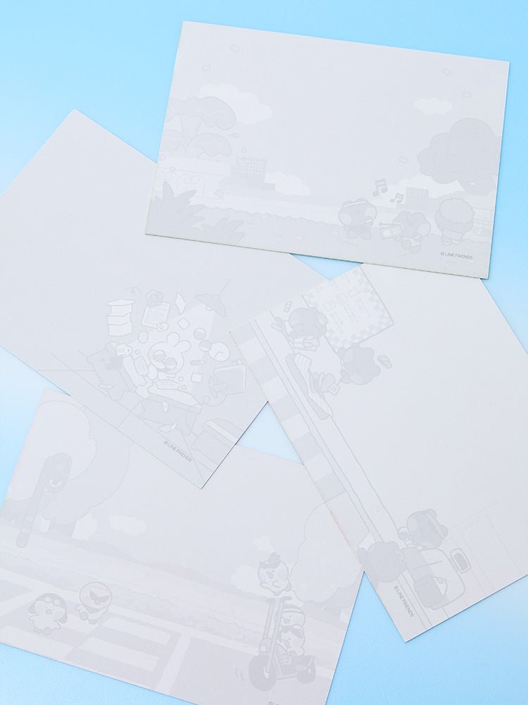 minini ポストカードセット(minini world) LINE FRIENDS